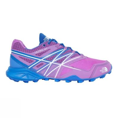 Zapatillas Running The North Face Ultra MT Mujer - Moradas / Azules - Chile RQX014625